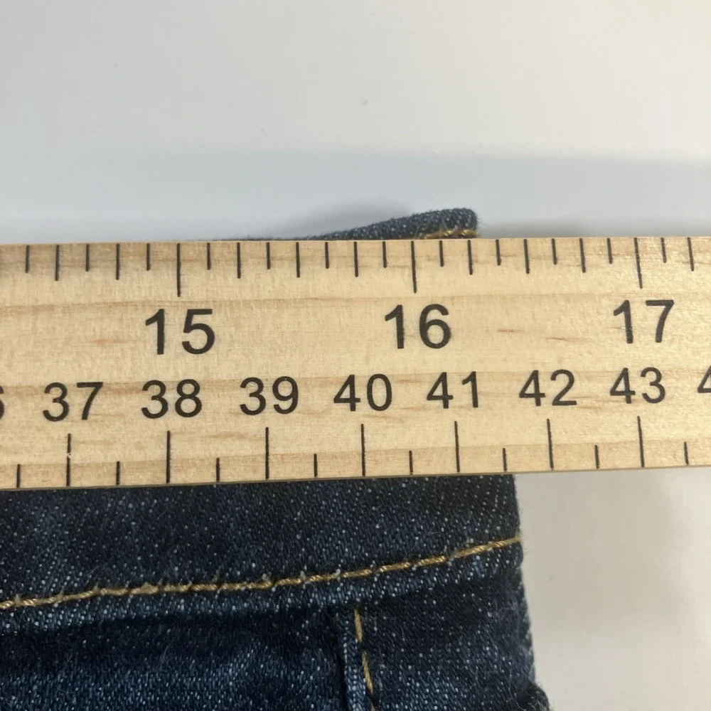 Levi's 514 Jeans Mens 32x30 Dark Wash Blue Straight Fit Stretch Denim